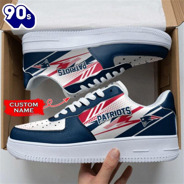 New England Patriots NFL Personalized Air Force 1 Shoes