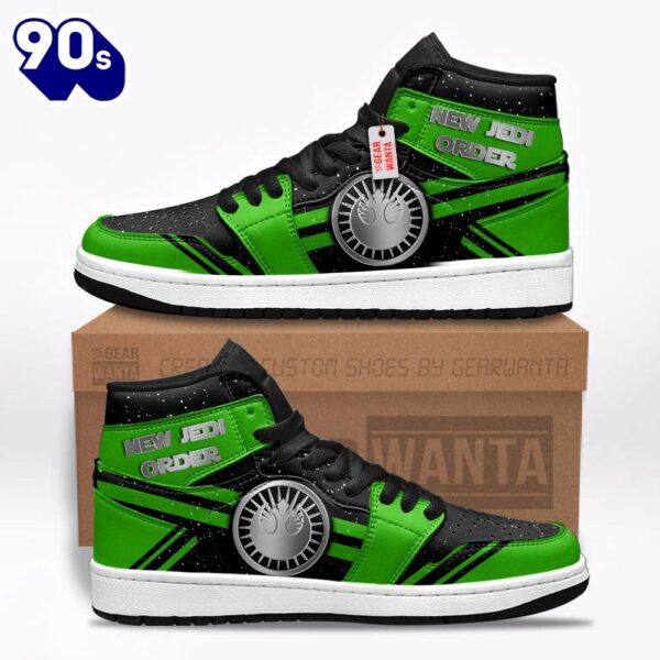 New Jedi Order Star Wars Symbols J1 Shoes Custom For Fans