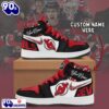 New Jersey Devils Air Jordan 1 Shoes