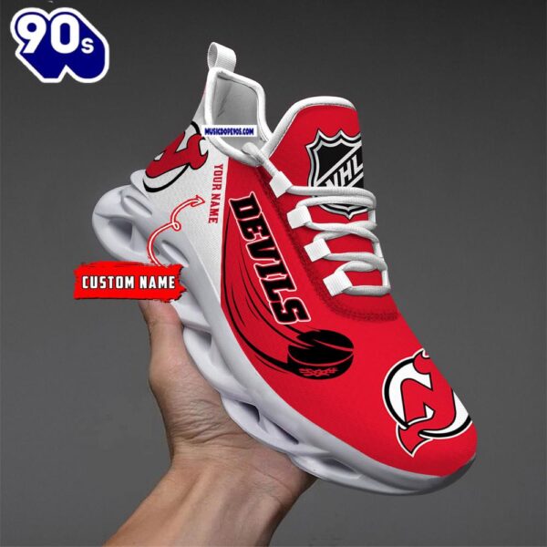 New Jersey Devils Personalized NHL New Max Soul Shoes V1