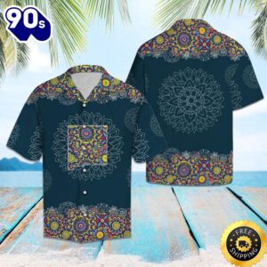 New Mexico Mandala Hawaiian Shirt…