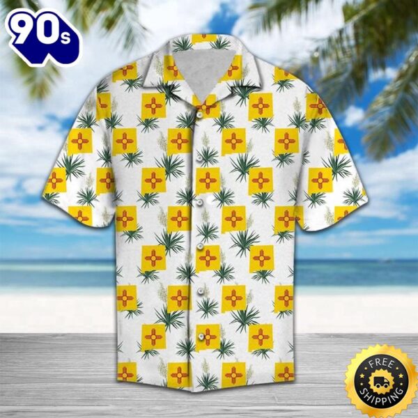 New Mexico Yucca Hawaiian Shirt Summer Button Up