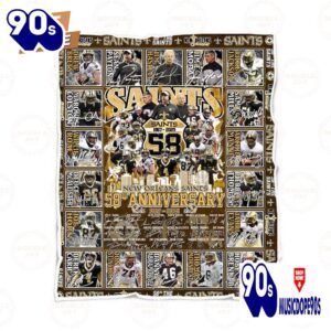 New Orleans Saints 58th Anniversary…