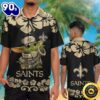 New Orleans Saints Baby Yoda Hawaiian Shirt