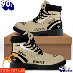 New Orleans Saints Custom Boots…