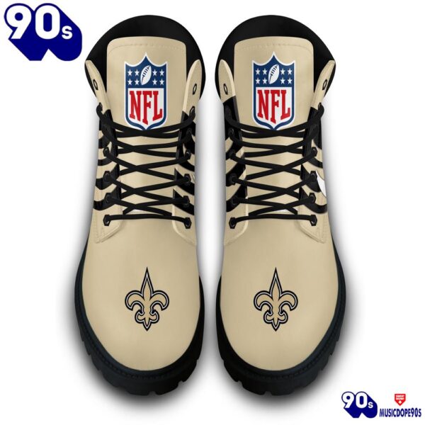 New Orleans Saints Custom Boots Shoes Idea Gift For Fan