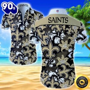 New Orleans Saints Hawaiian Shirt…