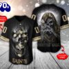 New Orleans Saints NFL 3D Personalized Baseball Jersey Shirt For Fans