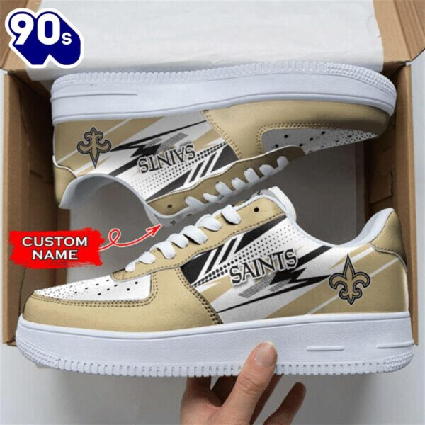 New Orleans Saints NFL Personalized Air Force 1 Shoes