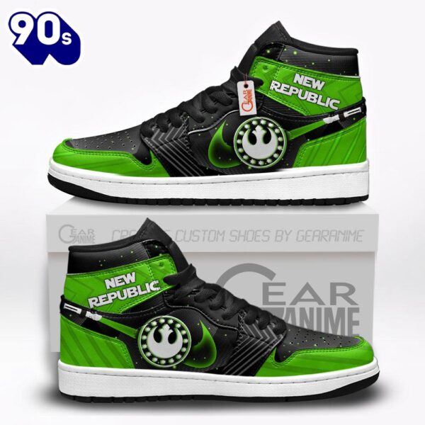 New Republic J1 Sneakers Custom For Fans