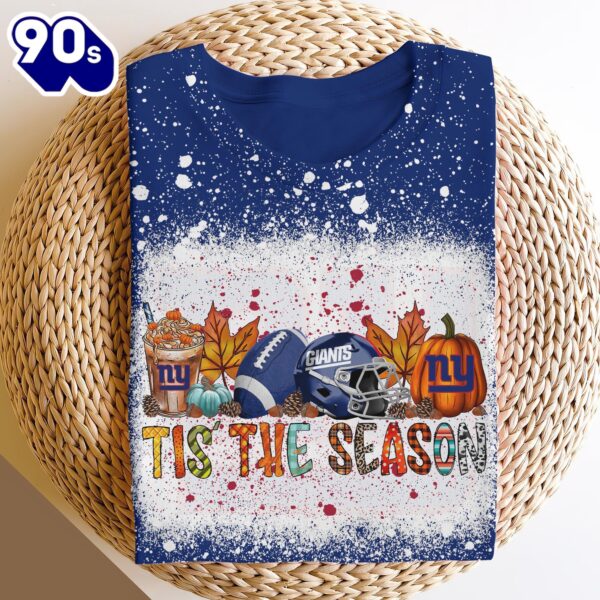 New York Giants 3D Shirts, Tis The Season Shirts, Sport Shirts For Fan Gift Sport