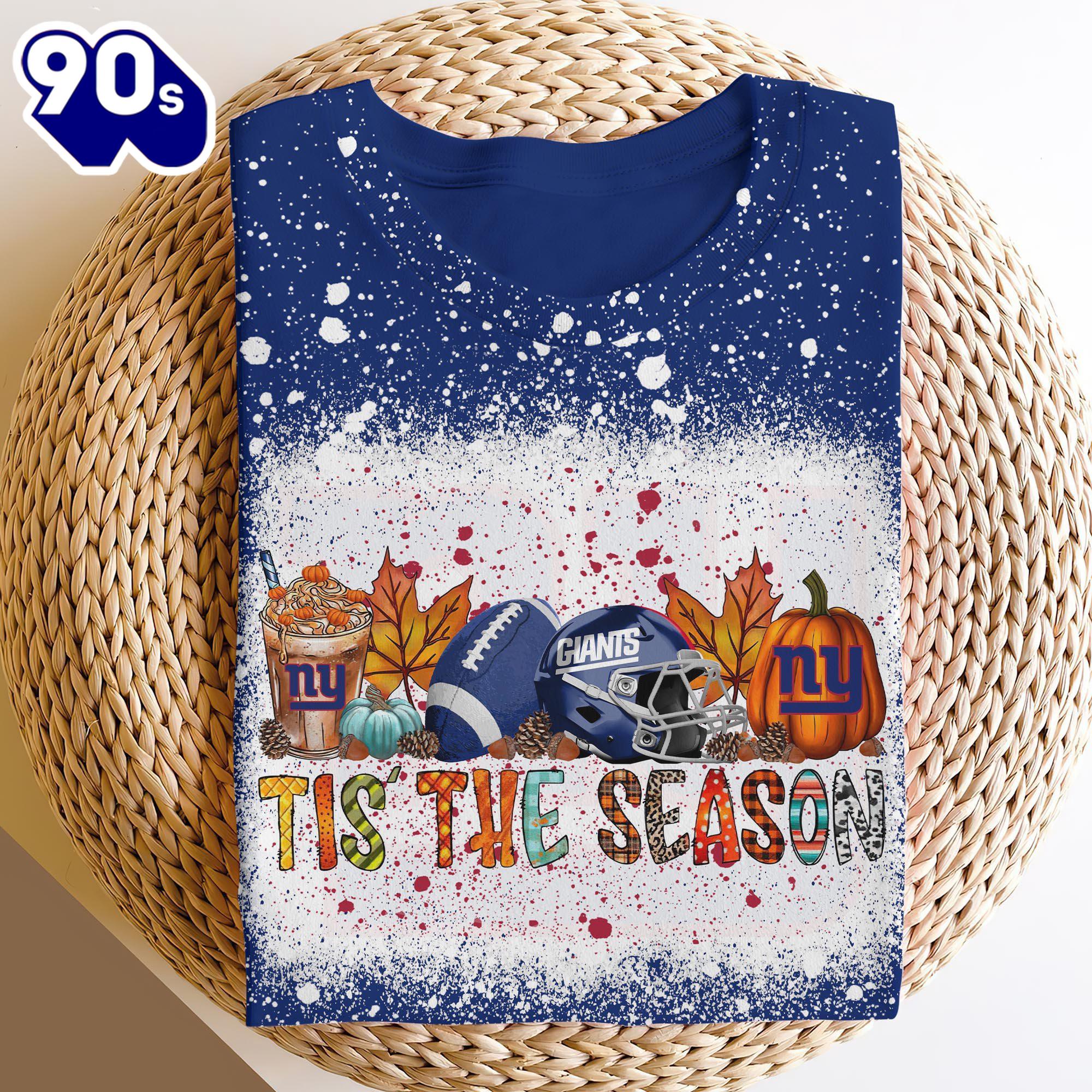New York Giants 3D Shirts, Tis The Season Shirts, Sport Shirts For Fan Gift Sport New York Giants 3D Shirts, Tis The Season Shirts, Sport Shirts For Fan Gift Sport