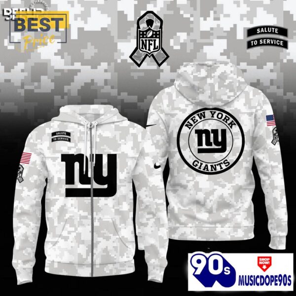 New York Giants Camo 2024 Salute to Service Hoodie, Jogger, Cap