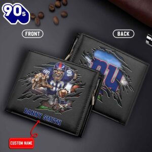 New York Giants Men’s Leather…