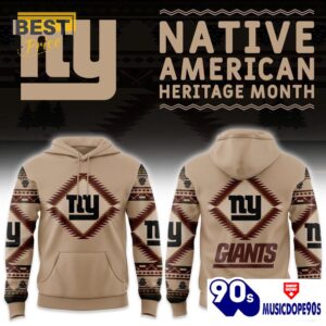 New York Giants NFL America Native Hoodie, Jogger, Cap