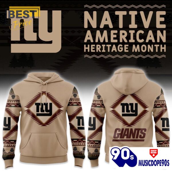 New York Giants NFL America Native Hoodie, Jogger, Cap