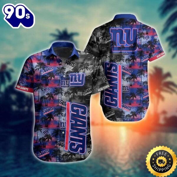 New York Giants Nfl Hawaiian Shirt