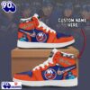 New York Islanders Air Jordan 1 Shoes