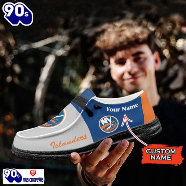 New York Islanders NHL Hey Dude Shoes Custom Name Perfect Gift