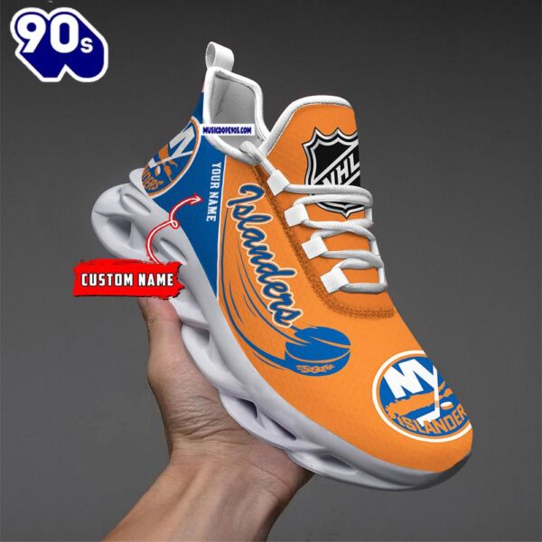 New York Islanders Personalized NHL New Max Soul Shoes V1