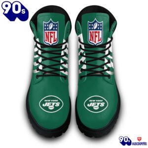 New York Jets Custom Boots Shoes Idea Gift For Fan