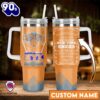 New York Knicks NBA Custom Stanley Quencher 40oz Stainless Steel Tumbler With Handle