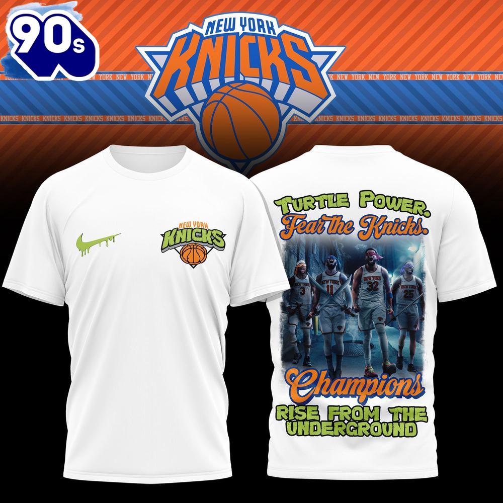 New York Knicks Turtle Power Limited Edition Shirt New York Knicks Turtle Power Limited Edition Shirt