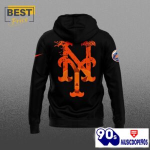 New York Mets 2024 Postseason Pumpkin Hoodie, Cap