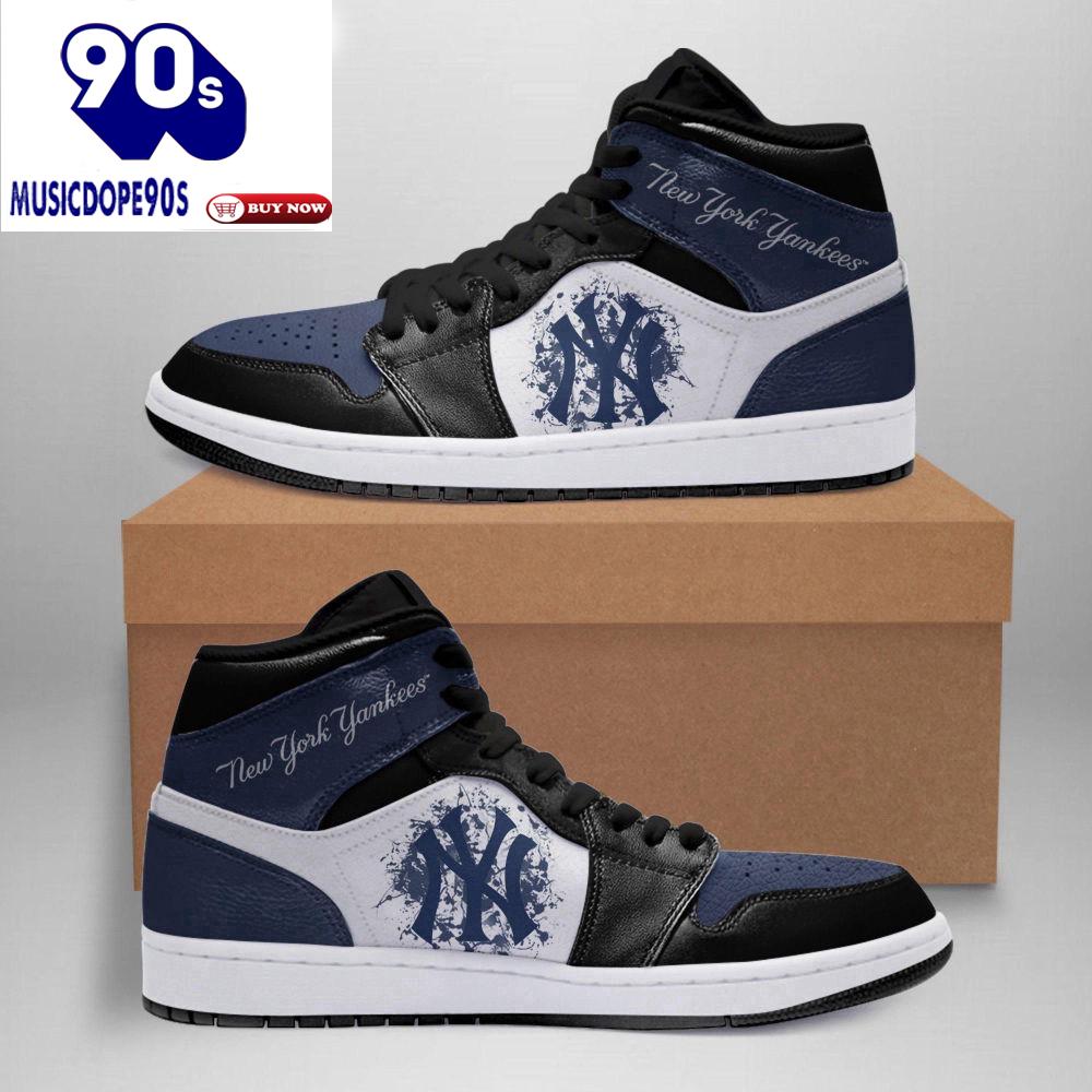 New York Yankees Mlb Baseball Air Jordan Sneakers Team Custom Design Shoes Sport Eachstep Gift For Fans New York Yankees Mlb Baseball Air Jordan Sneakers Team Custom Design Shoes Sport Eachstep Gift For Fans