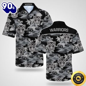 New Zealand Warriors Hawaiian Shirt…