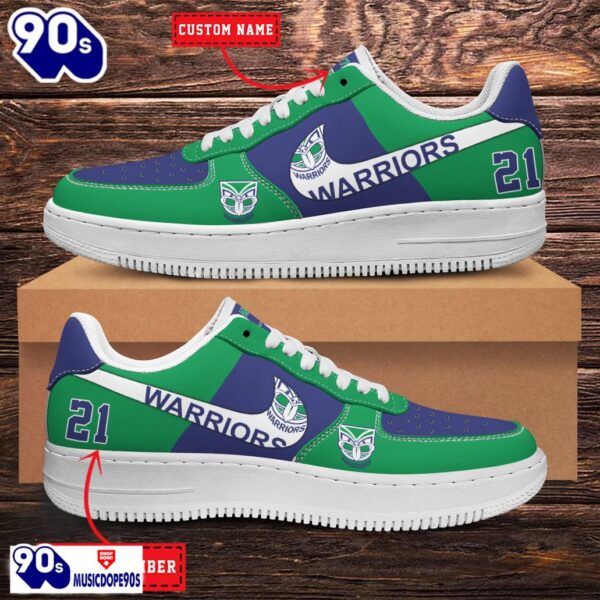 New Zealand Warriors NRL Personalized Air Force 1 Shoes