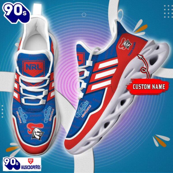 Newcastle Knights Maxsoul Shoes Muc1NRL