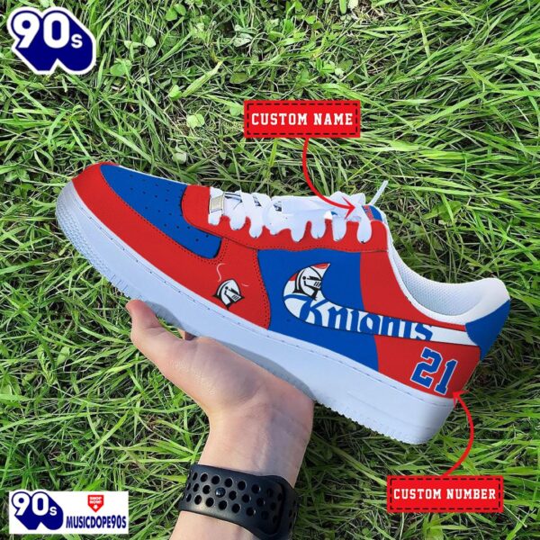 Newcastle Knights NRL Personalized Air Force 1 Shoes