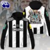 Newcastle United 3D Windbreaker Jacket For Man And Women
