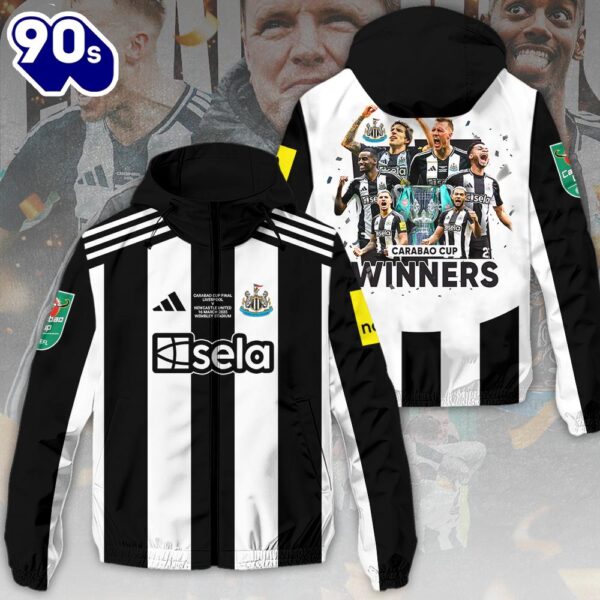 Newcastle United 3D Windbreaker Jacket For Man And Women