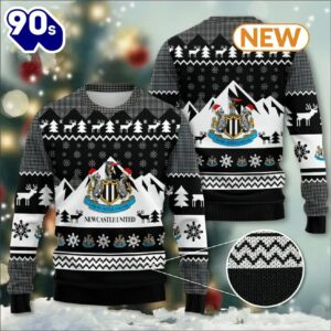 Newcastle United Ugly Sweater, Christmas…