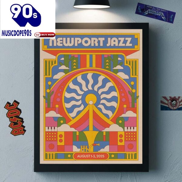 Newport Jazz Festival 2025 Official In Newport Rhode Island At Fort Adams State Park On August 1-3 2025 Canvas