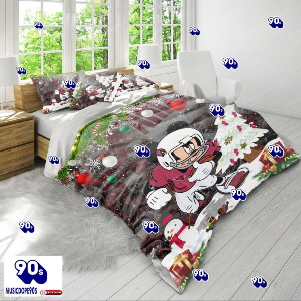 NFL Arizona Cardinals Mickey Mouse Bedding Sets