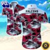 Nfl Atlanta Falcons Aloha Shirt Summer Button Up