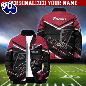 NFL Atlanta Falcons Puffer Jacket…