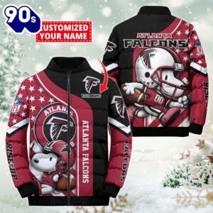 NFL Atlanta Falcons Snoopy Puffer…