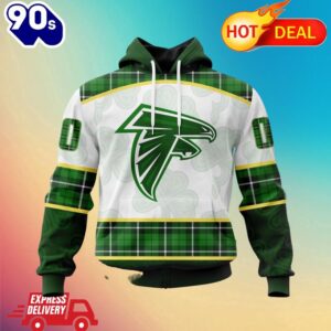 NFL Atlanta Falcons Special Design For St. Patrick Day All Over Print Shirts