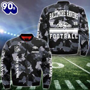 NFL Baltimore Ravens Bomber Jacket…