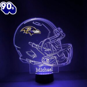 Custom Name NFL Baltimore Ravens…