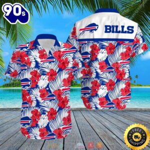 Nfl Buffalo Bills Hibiscus Hawaiian…