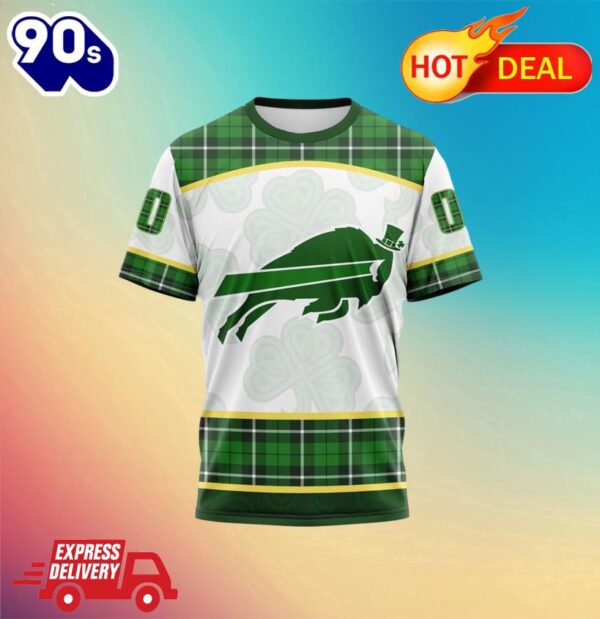 NFL Buffalo Bills Special Design For St. Patrick Day All Over Print Shirts