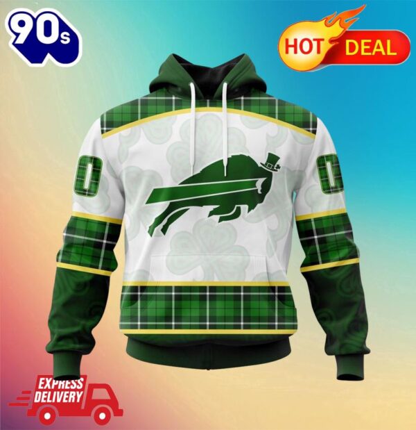 NFL Buffalo Bills Special Design For St. Patrick Day All Over Print Shirts