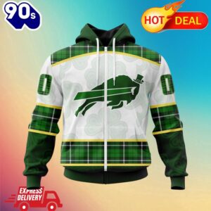 NFL Buffalo Bills Special Design For St. Patrick Day All Over Print Shirts