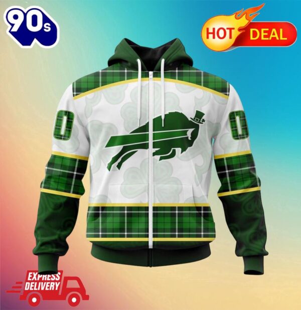 NFL Buffalo Bills Special Design For St. Patrick Day All Over Print Shirts