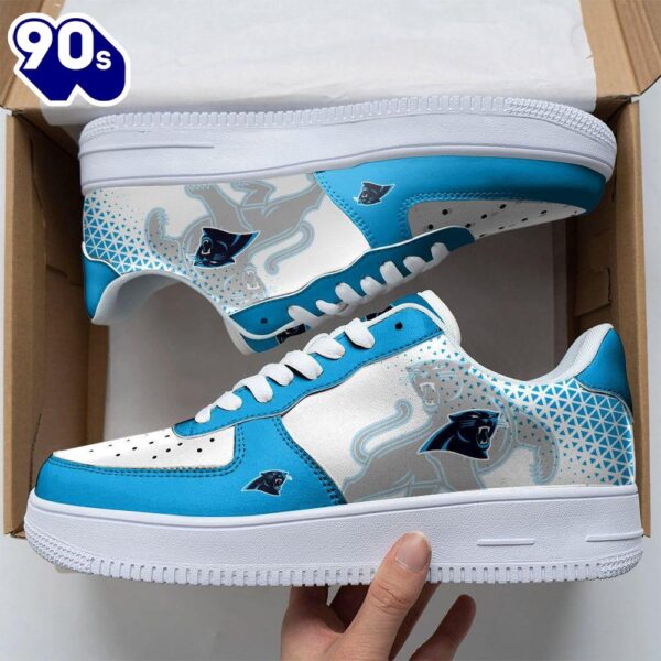 NFL Carolina Panthers Air Force 1 Shoes For Fans